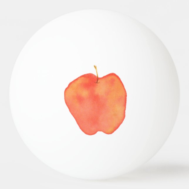 Vattenfärgsäpple Pingisboll (Framsidan)