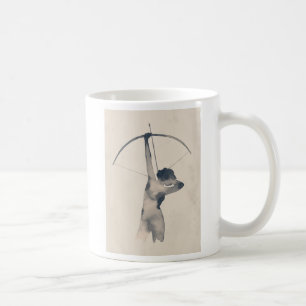 Vattenfärgsarkörer Kaffemugg