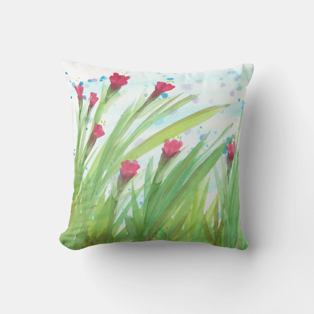 Vattenfärgsartist Pillow Kudde (Framsida)