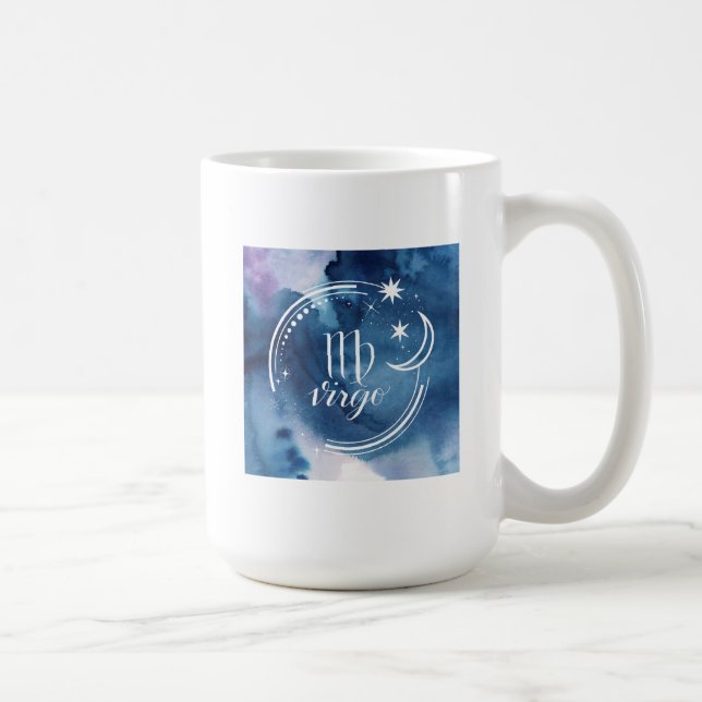 Vattenfärgsastrologi - Våg Kaffemugg (Höger)