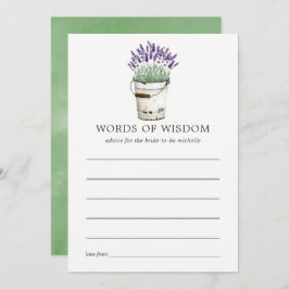 Vattenfärgsavender Möhippa Adress Inbjudningar