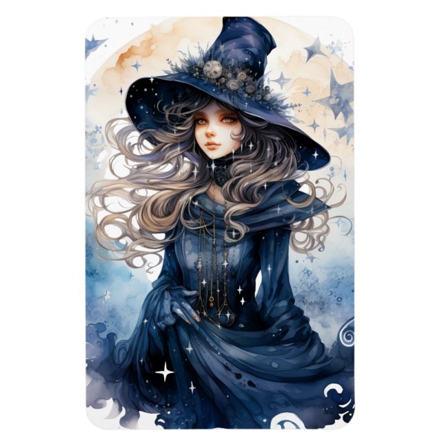 Vattenfärgsavfall [2] magnet (Vertikal)