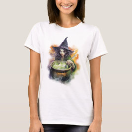 Vattenfärgsavfall T Shirt