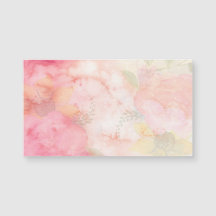 Vattenfärgsbakgrund för Blommigt Rosa 