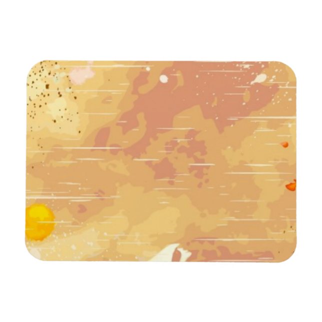 vattenfärgsbakgrund magnet (Horisontell)