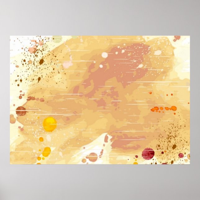 vattenfärgsbakgrund poster (Framsidan)