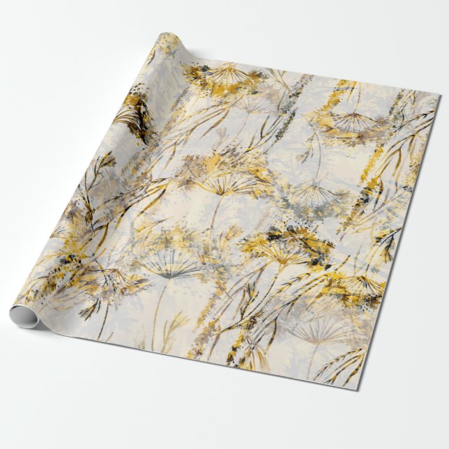 Vattenfärgsbakgrund utan abstrakt, mönster.  presentpapper (Utrullad)