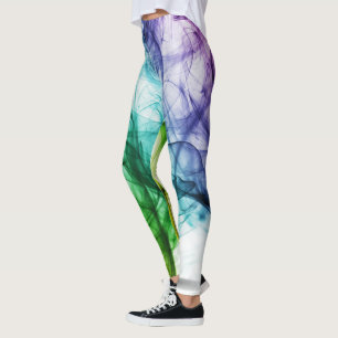 Vattenfärgsbalkar för nattutseenden leggings