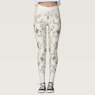 Vattenfärgsbalkar för Nature Älskare Leggings
