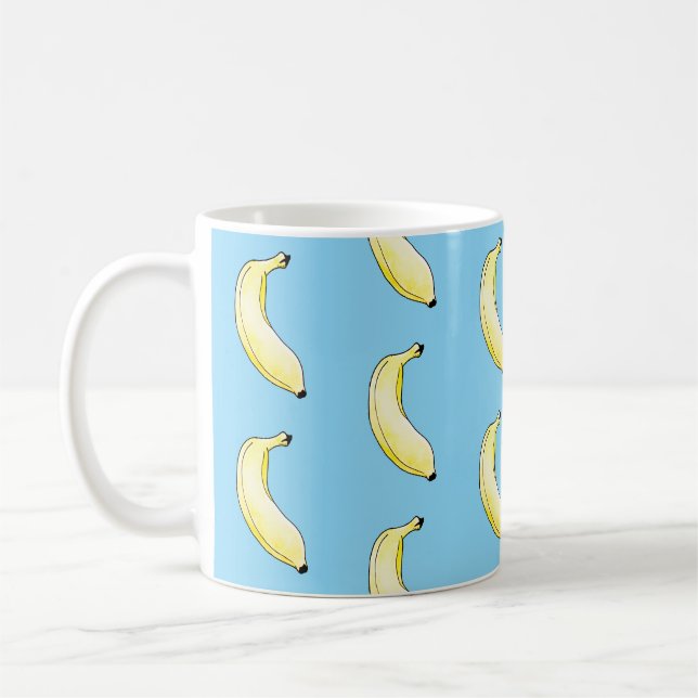 vattenfärgsbanan kaffemugg (Vänster)