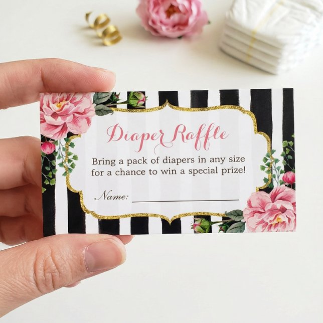 Vattenfärgsbarn, Blommigt för babykläder, blöjor R Visitkort (Skapare uppladdad)