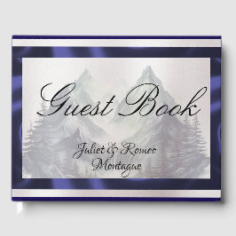 Vattenfärgsberg Bröllop Gästböcker