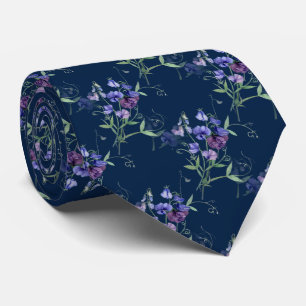 Vattenfärgsblå ärter av arten Pärden Flower M Slips