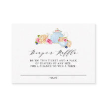 Vattenfärgsblad, Blommigt Tea Party, kort för regu