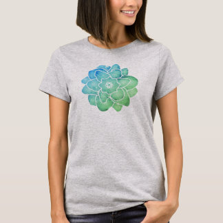 Vattenfärgsblomma T-Shirt
