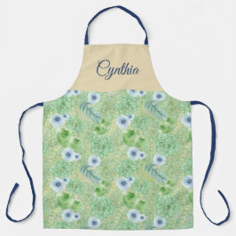 VattenfärgsBlommigt hela Personligen över utskrift