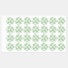 vattenfärgsblommigt inslag