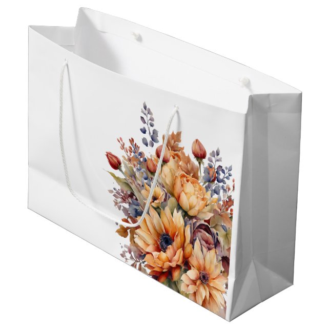 Vattenfärgsblommor- (Framsidan Vinklad)