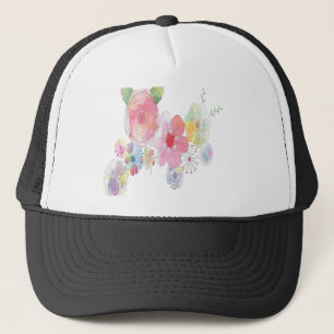 Vattenfärgsblommor Art Keps
