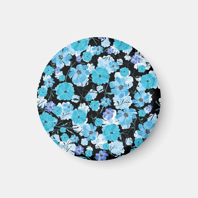 Vattenfärgsblommor: Ett känsligt teaterbruk Magnet (Framsidan)
