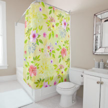 Vattenfärgsblommor sömlösa mönster I + dina idéer