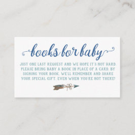 Vattenfärgsboho Bokar för Baby-inkapslingskort Tilläggskort