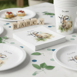 Vattenfärgsbondgett, anpassningsbar pappersservett