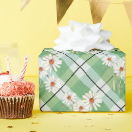 Vattenfärgsbunt på Daisy vid Grönt-ingång Presentpapper