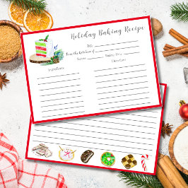 Vattenfärgsbyte för julkummel Baking Helgdag Excha Bordsnummer