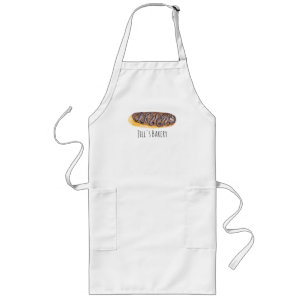 Vattenfärgsceller Gör att Roligten inte hörs Färga Långt Förkläde