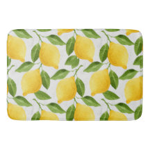 Vattenfärgscitroner mönster