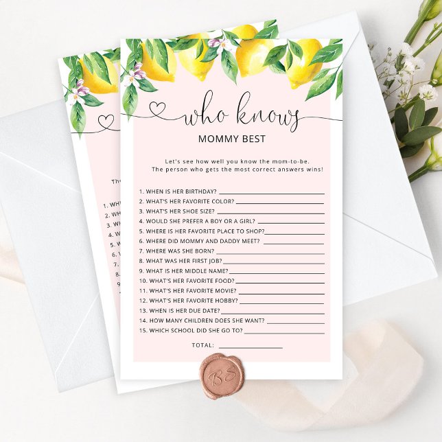 Vattenfärgscitroner som känner till bästa mamma (Skapare uppladdad)