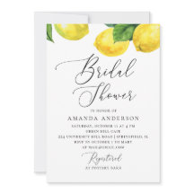 Vattenfärgscitruscitruscitron bröllop möhippa