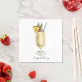 Vattenfärgscocktail Pappersservett