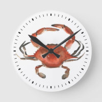VattenfärgsCrab - Röd