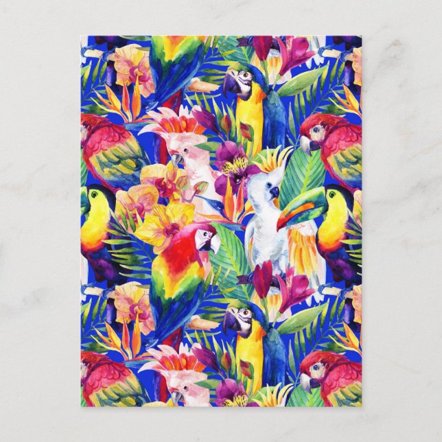 Vattenfärgsdeldiagram 2 vykort (Framsida)