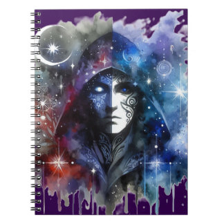 Vattenfärgsdesign Anteckningsbok