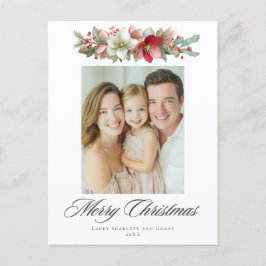 Vattenfärgsdesign jul Hellebore Design Helg Vykort