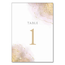 vattenfärgsdesign stänk Bordsnummer 1