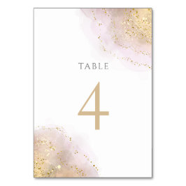 vattenfärgsdesign stänk Bordsnummer 4