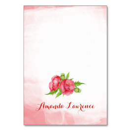 Vattenfärgsdiskett Personlig Montera kort