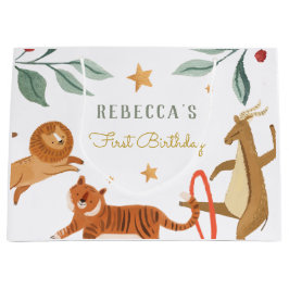 Vattenfärgsdjur - födelsedag för skog