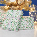 Vattenfärgseffekt med olika Träd som bedöms som Presentpapper<br><div class="desc">Vilket bättre sätt att presentera den speciella gåvan vid jul än att klappa in den i papper kvalitet. Den här designen har vattenfärgseffekt för olika bilder i träd på en vit bakgrund genomgående. Det är definitivt värt att betala lite mer för ett mönster som inte finns i stadshus och som...</div>
