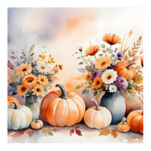 Vattenfärgsefterfall