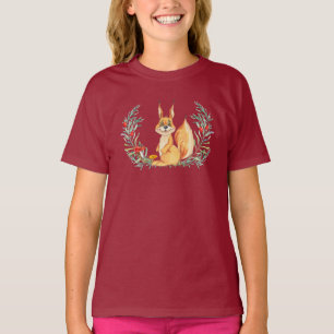 Vattenfärgsekorre T Shirt