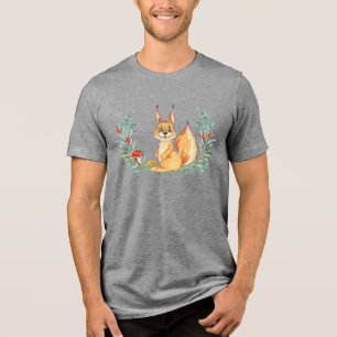 Vattenfärgsekorre T Shirt