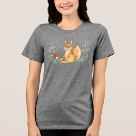 Vattenfärgsekorre T Shirt