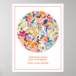 Vattenfärgsexistentialism för välgörenhet poster