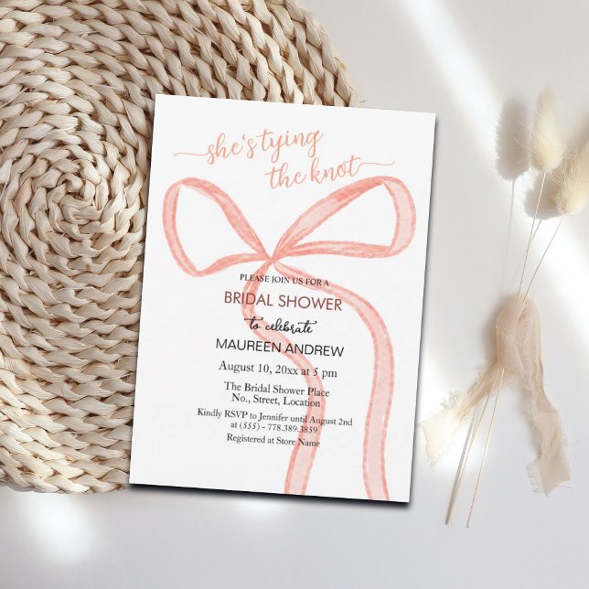 Vattenfärgsfack Hon Gifter sig Möhippa Inbjudningar (Skapare uppladdad)