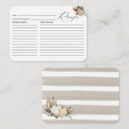 Vattenfärgsfall i beige Möhippa Kärlek-blomman Tilläggskort